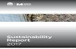 Sydney Metro Sustainability Report 2017 · Sydney Metro is committed to delivering reliable and innovative infrastructure and best practice in sustainability. Sustainability underpins
