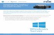 INTEGRATION BRIEF Integrating RDX QuikStor™ into Windows ... · Windows Server 2012 offers a deduplication feature. With deduplication, you can save a lot of disk With deduplication,