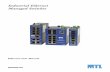 Industrial Ethernet Managed Switches - MTL Instruments · Industrial ethernet Managed Switches INM9200-SW Sept 2013. 2 INM9200-SW Sept 2013 ... Expand the section for Ports (COM &