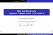 Giac and GeoGebra: improved Gröbner basis computations · GeoGebra Gröbner basis over Q in Giac Giac and GeoGebra: improved Gröbner basis computations Z. Kovács, B. Parisse JKU