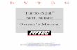 Owner’s Manual - Rytec Doors · The information contained in this manual will allow you to operate and maintain your Rytec Turbo-Seal Self Repair ® door in a manner which will