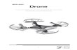 MGD-4004 Drone - mitzu.com · Presiona el Botón de Ajuste A hacia abajo para el vuelo a una sola tecla y luego la palanca derecha del control (timón) en todas las direcciones para
