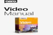 Nero Video Manual - ftp6.nero.comftp6.nero.com/user_guides/nero/nerovideo/NeroVideoManual-DE.pdf · Nero Video wird in verschiedenen Versionen mit unterschiedlichem Funktionsumfang