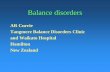 AR Currie Tangmere Balance Disorders Clinic and Waikato ... Giles... · Tangmere Balance Disorders Clinic ... - neural connections - nystagmus - pathology listen to the history ...
