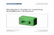 Students’s Guide to Learning SolidWorks Software · Engineering Design and Technology Series Students’s Guide to Learning SolidWorks® Software Dassault Systemes - SolidWorks