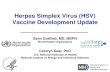 Herpes Simplex Virus (HSV) Vaccine Development Update · Herpes Simplex Virus (HSV) Vaccine Development Update Sami Gottlieb, MD, MSPH World Health Organization Carolyn Deal, PhD