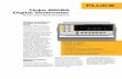 Fluke 8808A Digital Multimeter - getrotech.com.br · Fluke 8808A Digital Multimeter Extended Specifications Making measurements is as simple as pushing a button The Fluke 8808A 5.5