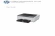 LASERJET PROFESSIONAL CP1020 - hp.com · Scale a document to fit page size with Windows..... 64 Add a watermark to a document with Windows ...