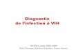 Diagnostic de l’infection à VIH - dcem1p7.free.frdcem1p7.free.fr/Bacterio/DCEM1 2008 DG VIH.pdf · WB spécifiques du VIH-1 et du VIH-2 : Si réaction sur les protéines issues