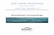Proceedings of 2017 EUVL Workshop - EUV Litho EUVL Workshop Proceedings.pdf · 2017 EUVL Workshop June 12-15, 2017 CXRO, ... Takeo Watanabe and Tetsuo Harada Center for EUVL, Laboratory