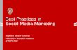 Best Practices in Social Media Marketing - AHEPPP Home · Social Media Marketing ... • Myth: Social media is a throw-away marketing strategy* ... web chats? Shareable Fun . blah