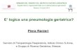 L’ospedale per acuti - GrG · Servizio di Fisiopatologia Respiratoria, Istituto Clinico S.Anna, e Gruppo di Ricerca Geriatrica, Brescia ... •complicanze ... Patologia aterosclerotica: