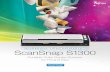 C R O S S P l at f O R m ScanSnap S1300 · ScanSnap Organizer 4.1 allows PC users a convenient way to store, manage, and view PDF and JPEG files as well as perform post-scan editing,
