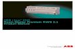 ABB i-bus KNX Room Master Premium RM/S 2.1 Product Manual · 4.7.3 Download ... 4.7.4 Reaction on bus voltage failure ... 323. ABB i-bus KNX ...