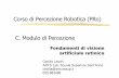 Corso di Percezione Robotica (PRo) C. Modulo di Percezionedidawiki.di.unipi.it/lib/exe/fetch.php/pro/pro2009-c3-visionereti... · RetinaRetina--like vision for visuo like vision for