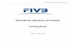 SPORTS REGULATIONS Volleyball · sports regulations volleyball version: 7 april 2016. fivb sports regulations 2016 table of contents (overview) section i status of players, teams,