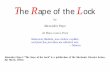 Rape of the Lock - PC\|MACimages.pcmac.org/SiSFiles/Schools/TN/HumboldtCitySchools... · AN HEROI-COMICAL POEM ... Alexander Pope’s “The Rape of the Lock” is a publication of