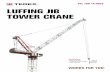 CTL 180-16 HD23 Luffing Jib Tower Craneelit.terex.com/assets/ucm02_047912.pdf · Luffing Jib Tower Crane CTL 180-16 HD23 Specifications: Max jib length: 180.5 ft ... Zeichenerklärung