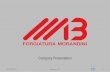 Company Presentation 03/18/2015 Release 07 - morandini.it presentation R.07... · Company Overview . 03/18/2015 Company Presentation 3 Forgiatura Morandini was established in 1970