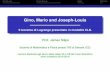 Gino, Mario and Joseph-Louis - Sersale (CZ) · A family trip Gino’s lecture Tasks Glossary Gino, Mario and Joseph-Louis ———————————– Il teorema di Lagrange