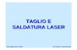 TAGLIO E SALDATURA LASER - dimnp.unipi.it · Materiale a 3 livelli energetici
