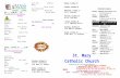 Minister’s Schedule - stmarywakeman.org€¦  · Web viewSacristan: Ethel Schmitt. Greeters: Val & Pete Sabo. Lector: ... Gathered as a family of faith in Christ Jesus, strengthened