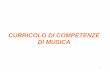 CURRICOLO DI COMPETENZE DI MUSICA - icpertinitorino.it DI COMPETENZE DI MUSICA.pdf · -Esecuzione di partiture sonore realizzate attraverso un sistema di codificazione iconica. 6