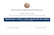 Universitàdegli Studi di Palermo - Finanza Aziendale A.A. …finanzaziendale.myblog.it/media/02/00/515351125.pdf · Finanza aziendale -Rendimento, rischio e costo opportunitàdel