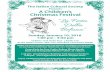 Presents A Children’s Christmas Festival “La Festa Della ... · a keepsake Befana t-shirt, and don’t forget to take your photo and have your book signed by La Befana herself!