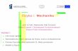 Mechanika Fizyka I - hep.fuw.edu.plhep.fuw.edu.pl/u/zarnecki/fizyka09/wyklad01.pdf · Mechanika Program wykładu • Wprowadzenie, pomiary ﬁzyczne • Opis ruchu: kinematyka •