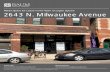 Retail Space for Lease in the Heart of Logan Square 2643 N ... N Milwaukee... · WoWoWoWo o N d o d a r r S t Wo N W o o d a d S o t N G r e N G r e N r N G e N G e r  S ...