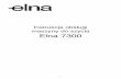 Instrukcja obs³ugi maszyny do szycia Elna 7300 - ADAMARadamar.pl/uploads/zdjecia/elna/instrukcja-obslugi-elna-720ex.pdf · Lustrzane odbicie 75 ROZDZIAŁ VII – Kombinacje programów