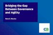 Bridging the Gap Between Governance and Agility - Agile … · — Integrated our CA Agile Vision tool with our CA Clarity product − Centralized reporting and dashboards over all