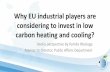 Why EU industrial players are considering to invest in low ...planheat.eu/.../uploads/2017/06/Prezentacja-Kamila-Waciega-Veolia.pdf · Why EU industrial players are considering to