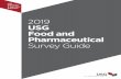 USG Food and Pharmaceutical Survey Guide (English ... · 2019 USG Food and Pharmaceutical Survey Guide CONTENTS USG FOOD AND PHARMACEUTICAL PRODUCTS 2 DOCUMENTS LIST 2 ... described