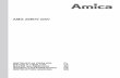 AMG 20M70 GSV - data.amica.com.pldata.amica.com.pl/files/pubs/instrukcje/AMG20M70GSV.pdf · Ak budete dodržiavať uvedené inštrukcie, ponúkne vám mikrovlnná rúra veľa rokov