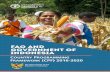 FAO AnD GOVERNMENT OF INDONESIA · Hari Priyono Secretary General. Ministry of Agriculture Foreword. Secretary General - The Ministry of Agriculture. vi. 20162020 ... Mainstreaming