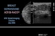 UNC Breast Imaging Division July 2018rads.web.unc.edu/files/2018/07/BIRADSUS2018.pdf · This module is to educate residents on •ACR BI-RADS® Atlas 2nd edition Ultrasound •Sonomammographic