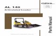 AL 140 - gehlmax-baumaschinen.de 140... · INTRODUCTION When ordering service parts, specify the correct part number, full descripti on, quantity required, the unit model number and