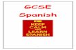 GCSE Spanish - kingslynnacademy.co.ukkingslynnacademy.co.uk/.../2018/10/GCSE-Spanish-Booklet-Tips.pdf · para + infinitive in order to debido a + noun because of a pesar de + noun