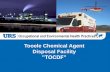 Tooele Chemical Agent Disposal Facility - CHAA TOCDF ACOEM CHAA Briefing.pdf · Tooele Chemical Agent Disposal Facility ... (CAIRA) •Full scale ... Assessment (RA) is performed