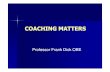 Coaching Matters - plenair - NLcoach | Home · Athlete Development Pathway Excite to practice Practice to participate Participate to prepare Prepare to ... What KPI & KPD scores give