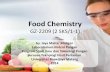 Food Chemistry GZ-2209 (2 SKS/1-1) - maharajay.lecture.ub.ac.id · Program Studi Ilmu dan Teknologi Pangan Jurusan Teknologi Hasil Pertanian Universitas Brawijaya Malang 2014. Food