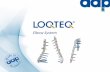 Elbow System - Hospimport · • LOQTEQ® elbow system offers double plating of the distal humerus • Anatomically shaped with a thin design to incorporate 2.7mm screws in the joint