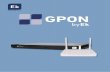 GPON · EDFA 812 / 816 / 1617 / 3219 • Compatible con FTTx PON (EPON/GEPON/GPON) • Modelos de 8, 16 y 32 puertos ópticos de salida con potencias desde 8 a 19 dBm por puerto