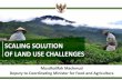 SCALING SOLUTION OF LAND USE CHALLENGES · Sampai tahun 2017 telah diberikan akses pengelolaan lahan melalui Perhutanan Sosial seluas 1,431,499.534 ha, dimana seluas 449.104,234 ha