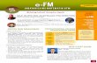 e-FM · e-FM diterbitkan oleh Jabatan Sains Matematik, Fakulti Sains UTM Kenapa mesti belajar matematik? Apa ap-likasinya dalam pem-binaan kerjaya sebenar.