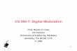 CS 294-7: Digital Modulationbnrg.cs.berkeley.edu/~randy/Courses/CS294.S96/Modulation.pdf · 7 Digital Modulation Techniques Coherent Phase shift keying (PSK) Frequency shift keying