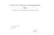 Online Tax Payment Training Material CBOL - citibank.co.id · Skenario 2: Pembayaran Penerimaan Negara Skenario 2.1 : Pembayaran Dengan Membuat ID Billing Menggunakan Identifikasi