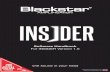 Software Handbook - Blackstar Amplification · Software Handbook For INSIDER Version ... Safari® 4.0 or later ... amplifier front panel and the Blackstar INSIDER control. This helps